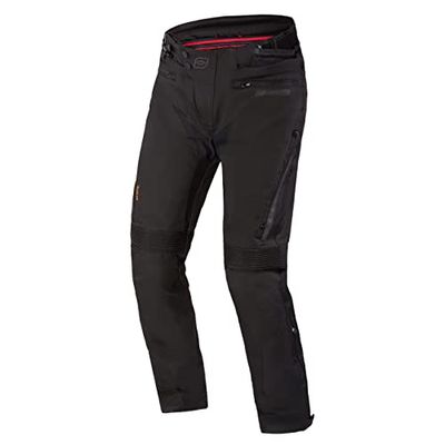 OZONE MOTO Vulcan Pantalon de Moto Homme | Textile | Trois Longueurs | Membrane et Doublure Thermique Amovibles | Protecteurs Genou | Poches pour Protecteurs Hanches