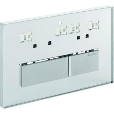 Geberit 115.788.00.1 Placca di Scarico Sigma 50 con 2 Pulsanti