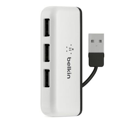 Belkin F4U021bt Hub da Viaggio a 4 Porte USB-A, Autoalimentato