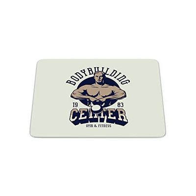 Bonamaison, Digital Print Rectangle Mouse Mat Non-slip Base for Office and Home, Size: 22x18cm