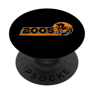 MTB Mountain-Bike Ciclista bici Nata nel 2005 Compleanno PopSockets PopGrip Adesivo