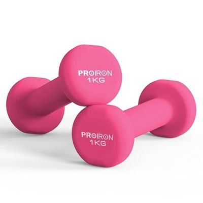 PROIRON Neopreen Halter,Gewichten,1kg 2 in 1,Proiron haltergewichten van neopreen,haltergewichten,fitness bij spiervorming