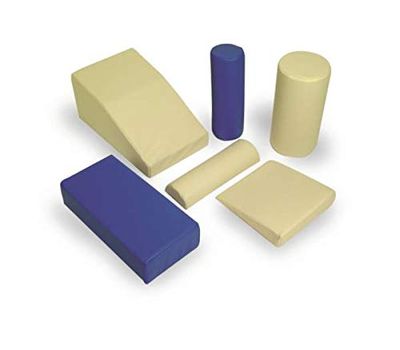 Rouleaux et Cales en Vinyle Trapêze Beige 65 X 35 X 40 cm