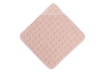 Jollein 534-514-67089 huvhandduk – Miffy frotté rosa (75 x 75 cm)