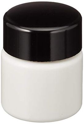 Tarro Plast Blanco T/Negra 30Ml 30U Mest