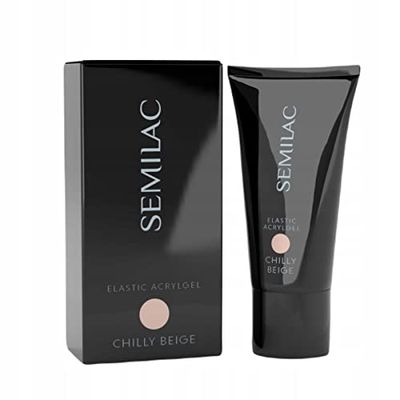 Semilac Elastic Acrylgel Chilly Beige 30g