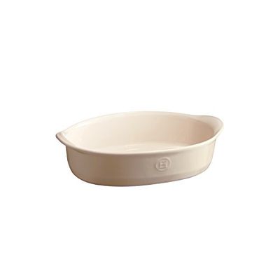 Emile Henry eh799050 pequeño Plana de Horno Ovalada, cerámica, 27, 5 x 17, 5 x 7 cm, cerámica, Arcilla, 27,5 x 17,5 x 7 cm