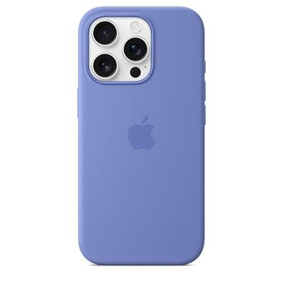 Apple iPhone 16 Pro Silicone Case with MagSafe - Periwinkle 