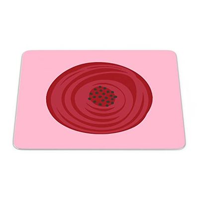 Questo Casa, Rectangle Digital Printed Mouse Pad, Non-Slip Base, for Office and Home, Size: 22 x 18 cm