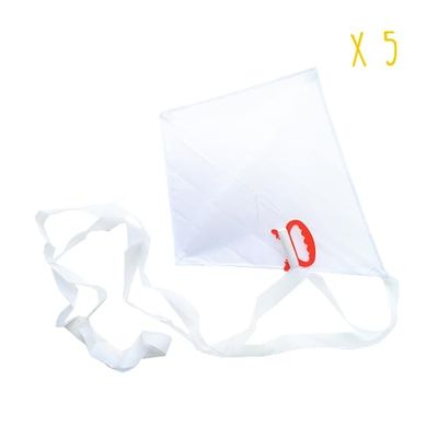 Sodertex Set Cervo-volani in Nylon, 50 x 40 cm, 5 Pezzi, Colore Bianco