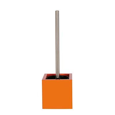 MSV Toilet Brush, Stainless Steel, Orange, 0