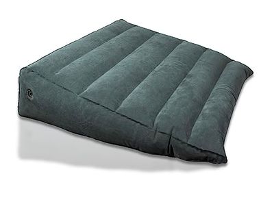 Aidapt Inflatable Orthopaedic Bed Wedge Pillow, Triangle Portable Cushion,Acid Reflux,Heartburn,GERD,Bed BackRest,Multi-Use Leg Rest,Support Bed Pillow,Easy to Store,Raiser Cushion,Elevation