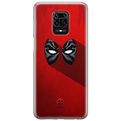 ERT GROUP mobiel telefoonhoesje voor Xiaomi REDMI NOTE 9 PRO/ 9S origineel en officieel erkend Marvel patroon Deadpool 007 aangepast aan de vorm van de mobiele telefoon, hoesje is gemaakt van TPU