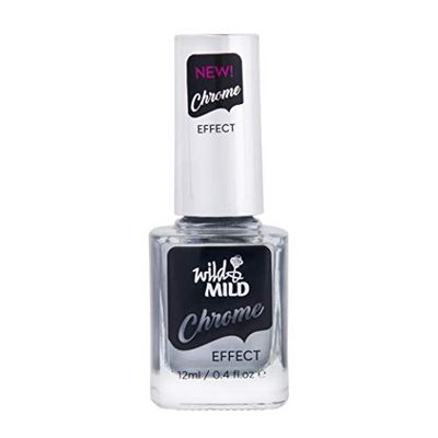 Wild&Mild CH03 Angel Delight Vernis à ongles effet chrome Argenté