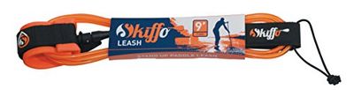 Skiffo Droit Leash Dritto 9', Arancione, 2m75 Unisex Adulto