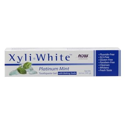 Now Foods, XyliwhiteTm- Baking Soda Toothpaste 181g