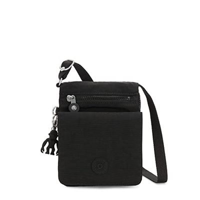 Kipling Nuevo Eldorado, Negro (Black Noir), Talla única, Nuevo Bolso Cruzado El Dorado