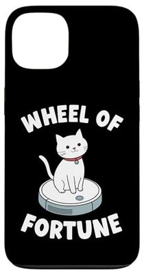 Wheel Of Fortune Cat Joke Robot Vacuum Cleaner Cat Case for iPhone 13