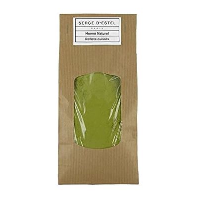 SERGE D'ESTEL PARIS Henna Natural 1 Kg Vegetable Hair Dye Shimmer Copper 100% Natural