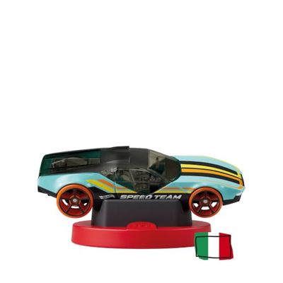 FABA Personaje Sonoro - Hot Wheels Dinosaurios atacados - Historias y Cuentos de Hadas sonoras para niños y niñas de 3 a 5 años, Juguete con Contenido Educativo, versión Italiana