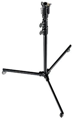 Manfrotto 298B Stativo Alu Studio, Nero