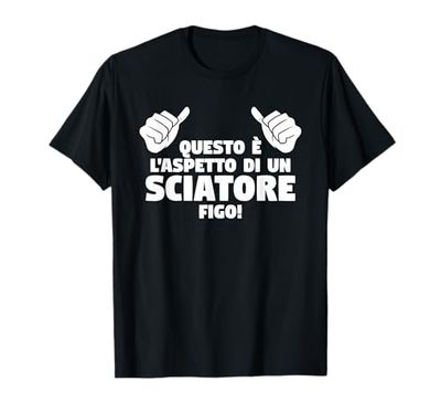 Bella Citazione Semplice Per Sciatore Maglietta
