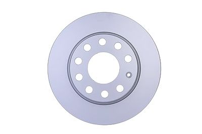 HELLA PAGID 8DD 355 107-561 Disco de travão 50312PRO revestido 255 mm 11,9 mm maciço, por exemplo. AUDI / SEAT