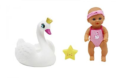 UNKNOWN - Happy Friend - Bath Time Baby & Swan (504225)
