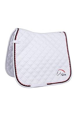 HKM Team HKM Tapis de selle Blanc Taille Unique