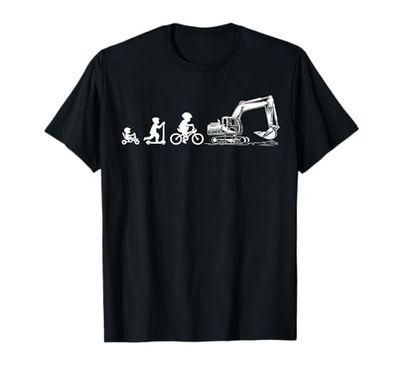 Excavadora entusiastas de la cargadora trabajador de la construcción Digger Camiseta