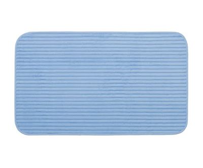 Gözze - Tapis de Bain doux antidérapant, 100% Polyester, 70 x 120 cm - Bleu ciel