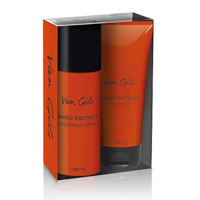 VAN GILS - Déodorant Basic Instinct 150 ml + Douche 150 ml - Coffret cadeau