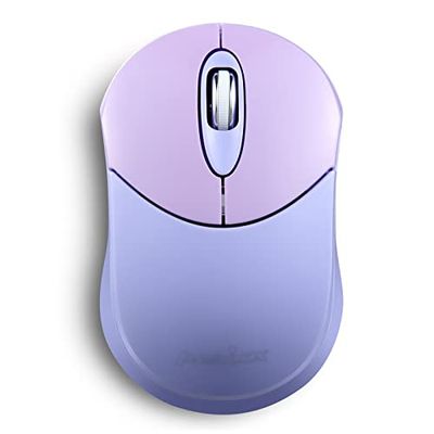perixx PERIMICE-802PP Souris Bluetooth sans Fil Design Portable Compatible avec Windows, iOS, Android PC, Ordinateur Portable, Tablette et Smartphone Violet