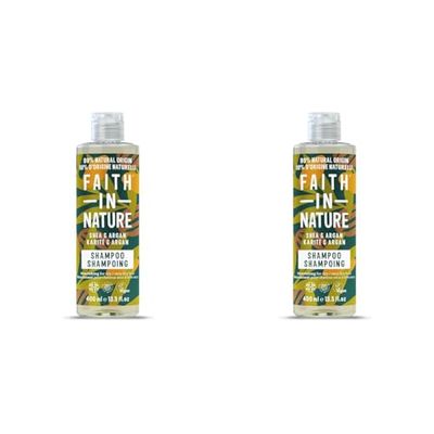 Shampoo 400ml - Shea & Argan - Peel & Read (Lot de 2)