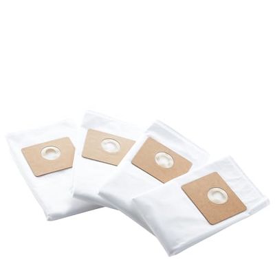 Nilfisk 4 Bolsas de Polvo en Vellón para Aspiradoras Multi - Fleece Dustbags Originales - Accessorios para Aspiradores de Agua y Polvo (107417195)
