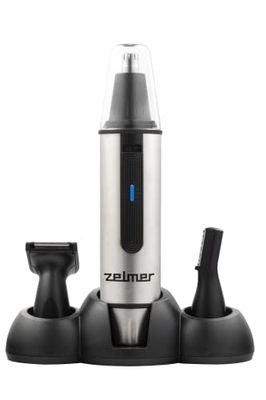 Zelmer ZNT0300 Trymer 3w1, do brwi, obrotowa głowica do nosa i uszu, głowica strzyżąca do brody/karku, obudowa soft touch.