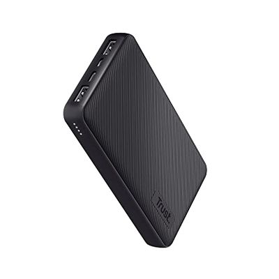 Trust Mobile Primo Power Bank 15000 mAh Sostenibile, Alta Velocità 3 A, Porta USB C, Carica Batterie Cellulare, Caricatore Portatile iPhone, iPad, Samsung, Xiaomi, Huawei, Tablet, Smartphone