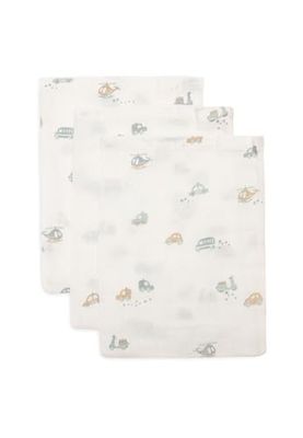 Jollein Manopla de baño Baby On The Go – Pack de 3 – 15 x 20 cm – 100% algodón – Manopla de baño para bebé – Certificado OEKO-TEX