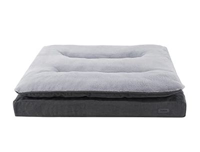 Nobby 61879 Vara Tapis orthopédique rectangulaire Gris Clair 101 x 76 x 15 cm