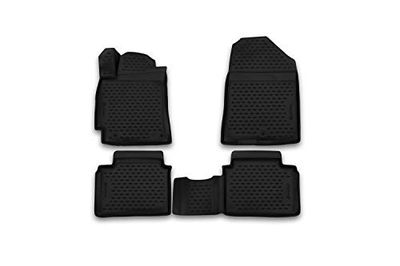 Tappetini in Gomma 3D su Misura per Hyundai Elantra 05/2016-> 4 pez.