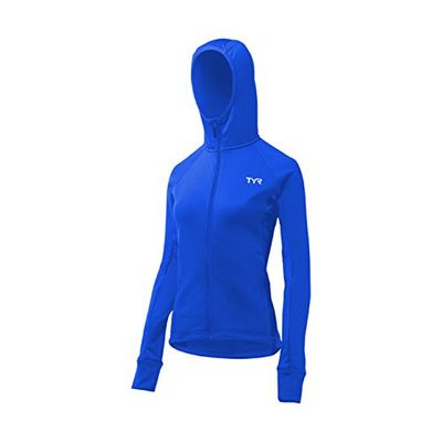 TYR Alliance Victory Warm UP Veste pour Femme Bleu Roi XL