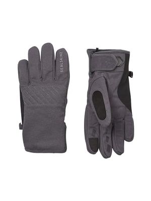 SEALSKINZ Howe Waterproof All Weather Multi-Activity Glove with Fusion Control™, Guanti per basse temperature Uomo, Grey, XL