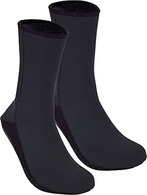 Cressi Metallite Boots 2.5mm Chaussette Mixte, Noir/Logo Bleu, L