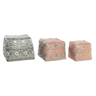 CESTA SET 3 BAMBU 27X27X23 22X19 19X17 MULTICOLOR