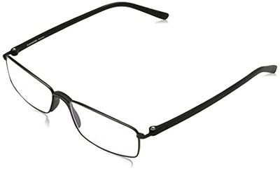 Rodenstock unisex Leesbril R2640, bril voor verziendheid, lichtgewicht leesbril met roestvrijstalen montuur (+1 / +1,5 / +2 / +2,5)