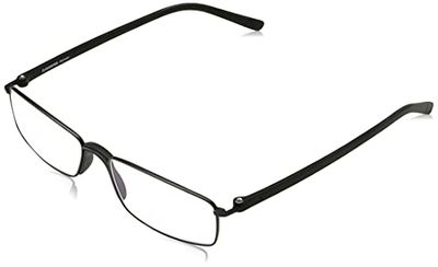 Rodenstock unisex Gafas de lectura R2640, gafas para la hipermetropía, gafas rectangulares con montura ligera de acero inoxidable (+1 / +1,5 / +2 / +2,5)