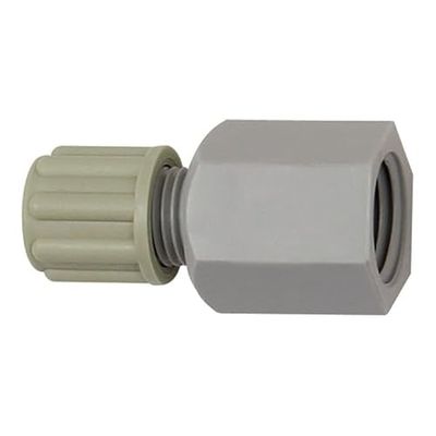 Raccord à visser droit G 1/2 I pour tuyau 9/12 mm, SW 27, pression de travail max. 10 bar (20 °C) / max. 1 bar (60 °C), PA