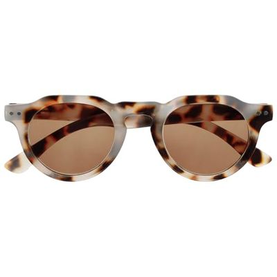 OPULIZE RIO - Occhiali da Lettura con Lente da Sole - Montatura Bordo Superiore Piatto - Protezione UV400 - Marrone Maculato - Uomo Donna - S53-2- +2.50