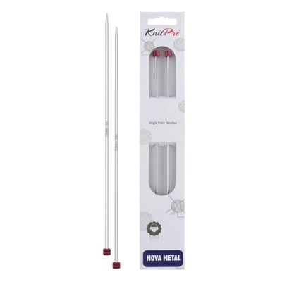 KnitPro KP10248 Nova Aiguille Simple Pointe Bois Multicolore 18 x 1,7 x 5 cm