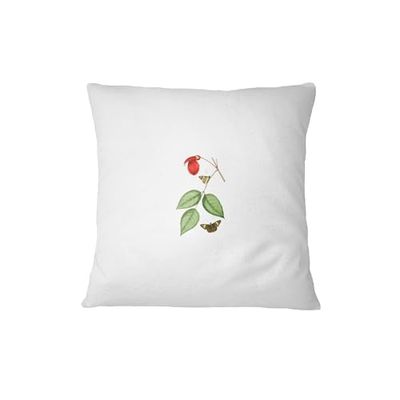 Bona Basics Federa Decorativa, Poliestere, Bianco, 45 x 45 cm